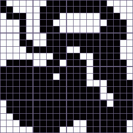 Японский кроссворд ботинок - 20x20