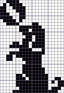 Японский кроссворд цирковая собачка - 20x29