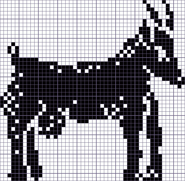 Японский кроссворд коза - 48x47