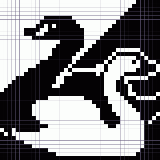 Японский кроссворд лебеди - 40x40