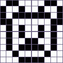 Японский кроссворд медведь - 10x10