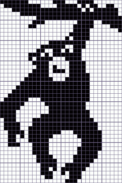 Японский кроссворд шимпанзе - 30x45