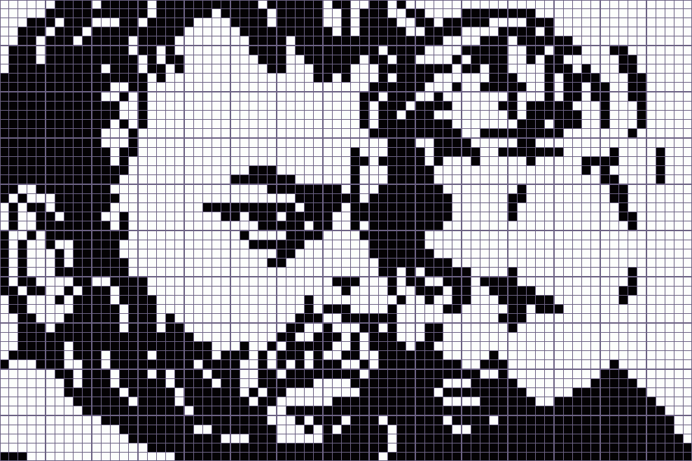 Японский кроссворд судьба человека - 75x50