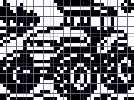 Японский кроссворд трактор - 40x30