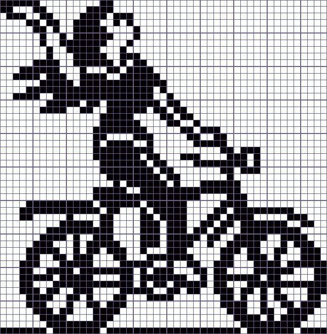 Японский кроссворд велосипедистка - 49x50