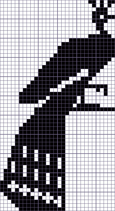 Японский кроссворд жар-птица - 30x55
