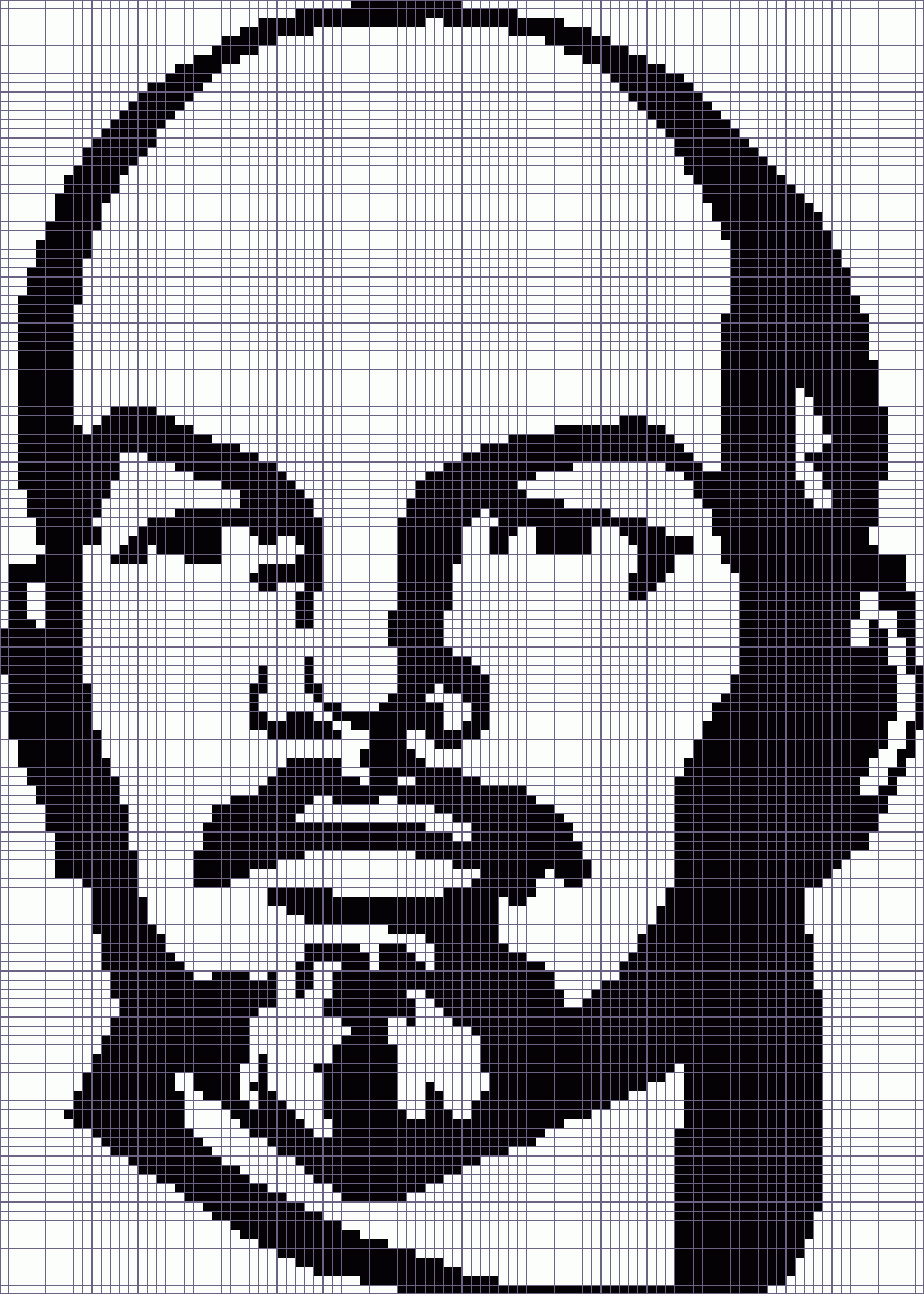 Сталин пиксель арт